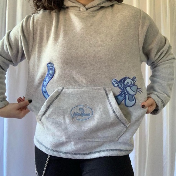 Disney Tops - winnie the pooh tigger soft lounge hoodie ✧彡